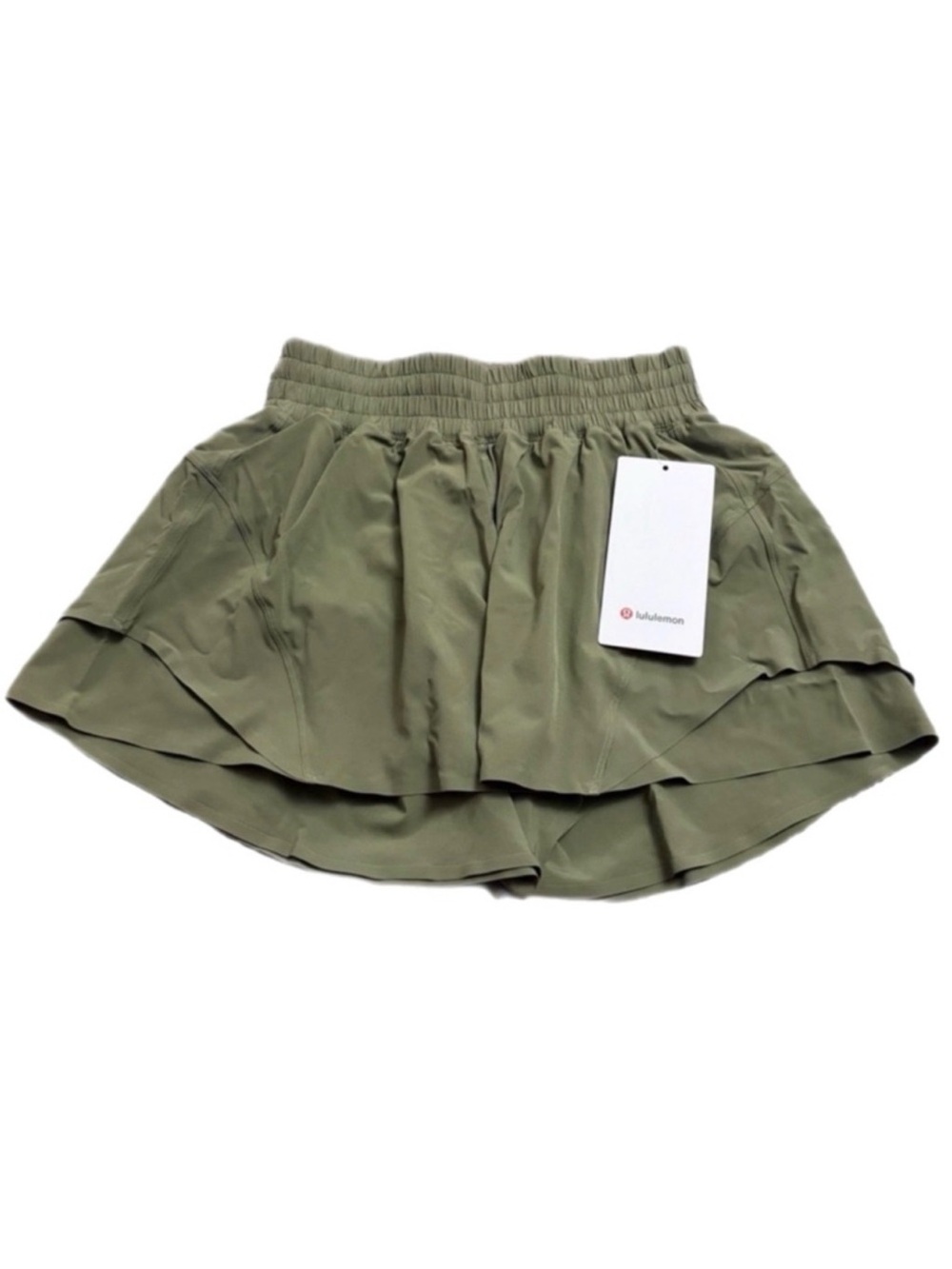NWT Lululemon Shake It Out High-Rise Running Short 2.5" (Bay Leaf) Size XS